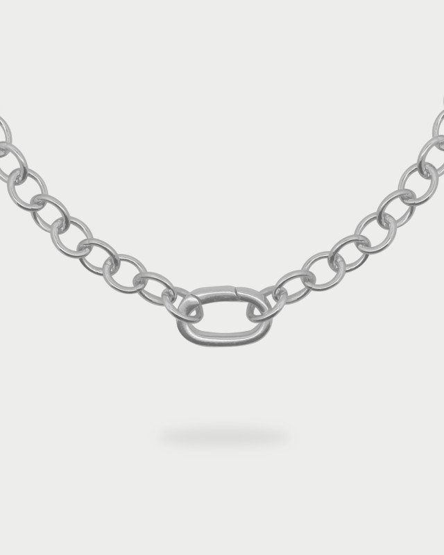 Girocollo Rolò chain Base ovale - cb-gr 05 rh